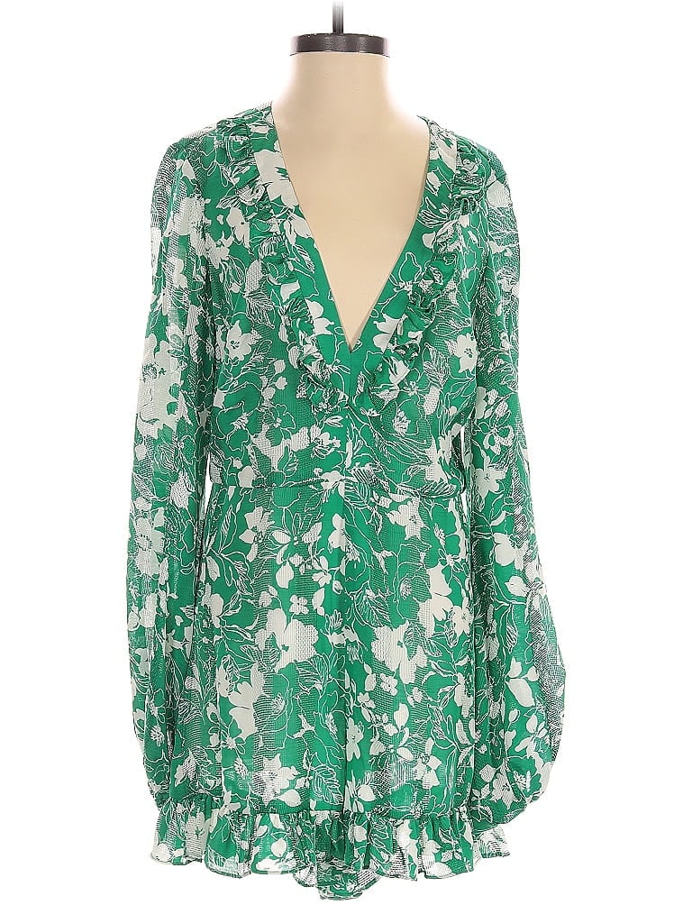 Pre-owned Alexis Romper In Green