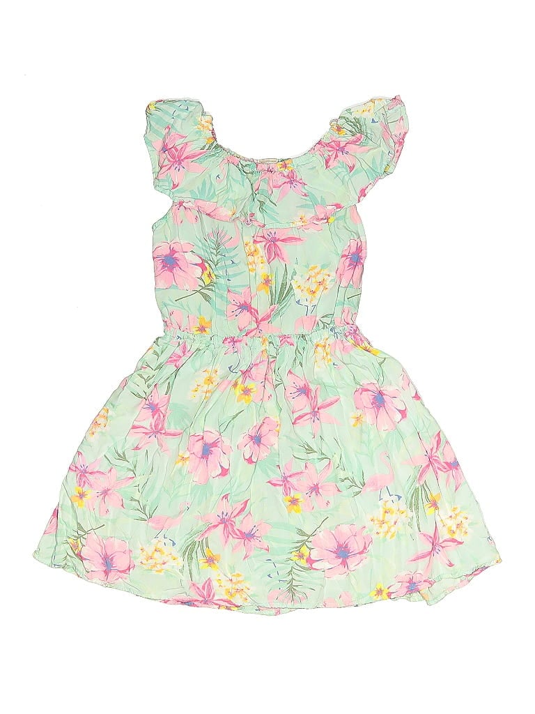 Pre-owned Oshkosh B'gosh Kids' Dress In Green