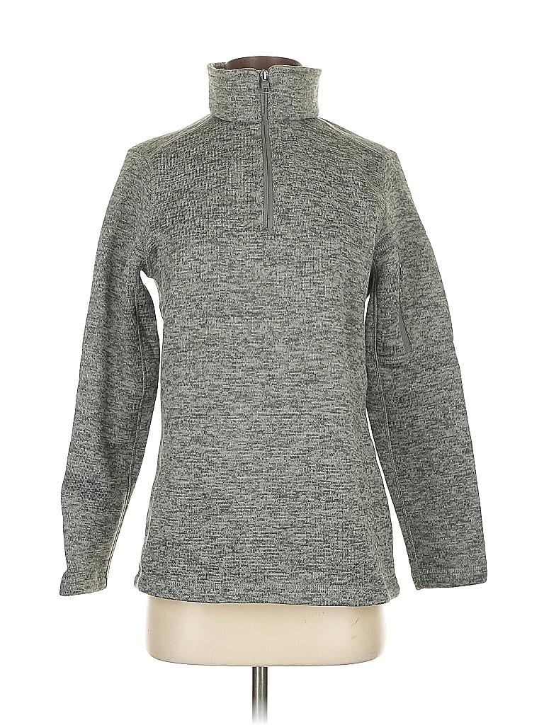 Pre-owned Lands' End Pullover Sweater In Gray