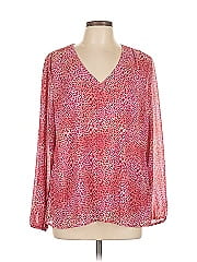 Belle By Kim Gravel Long Sleeve Blouse