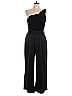 Ramy Brook 100% Polyester Solid Black Adaline Jumpsuit Size 12 - photo 1