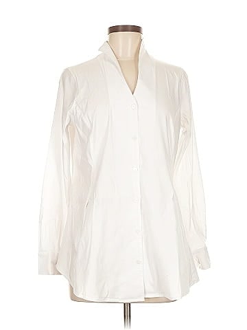 Foxcroft Long Sleeve Blouse (view 1)