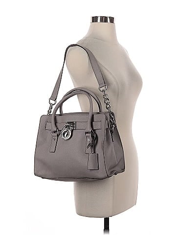 MICHAEL Michael Kors Leather Satchel (view 2)