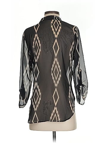 Karlie 3/4 Sleeve Blouse (view 2)
