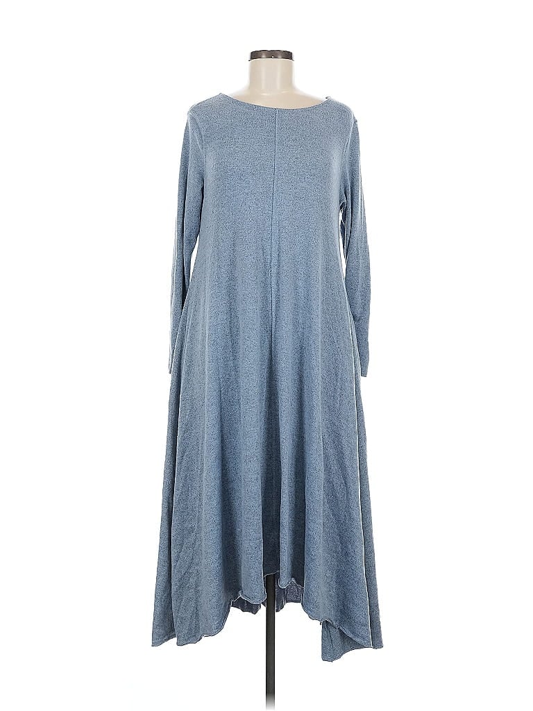 Pre-owned Agnes & Dora Casual Dress In Blue