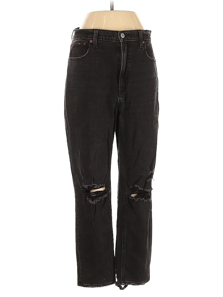 Pre-owned Abercrombie & Fitch Jeans In Black