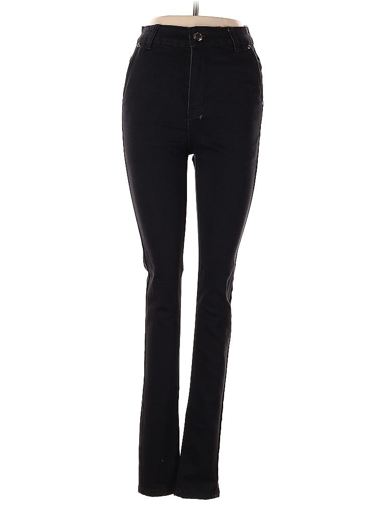 Pre-owned Boohoo Jeggings In Black