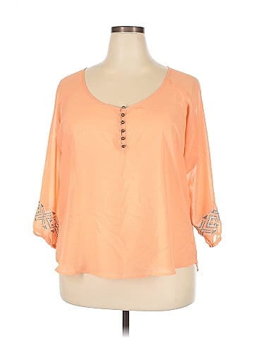 cruel 3/4 Sleeve Blouse (view 1)