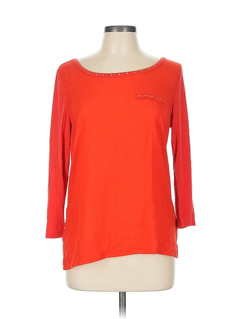 Pre-owned The Limited 3/4 Sleeve T-shirt In Red