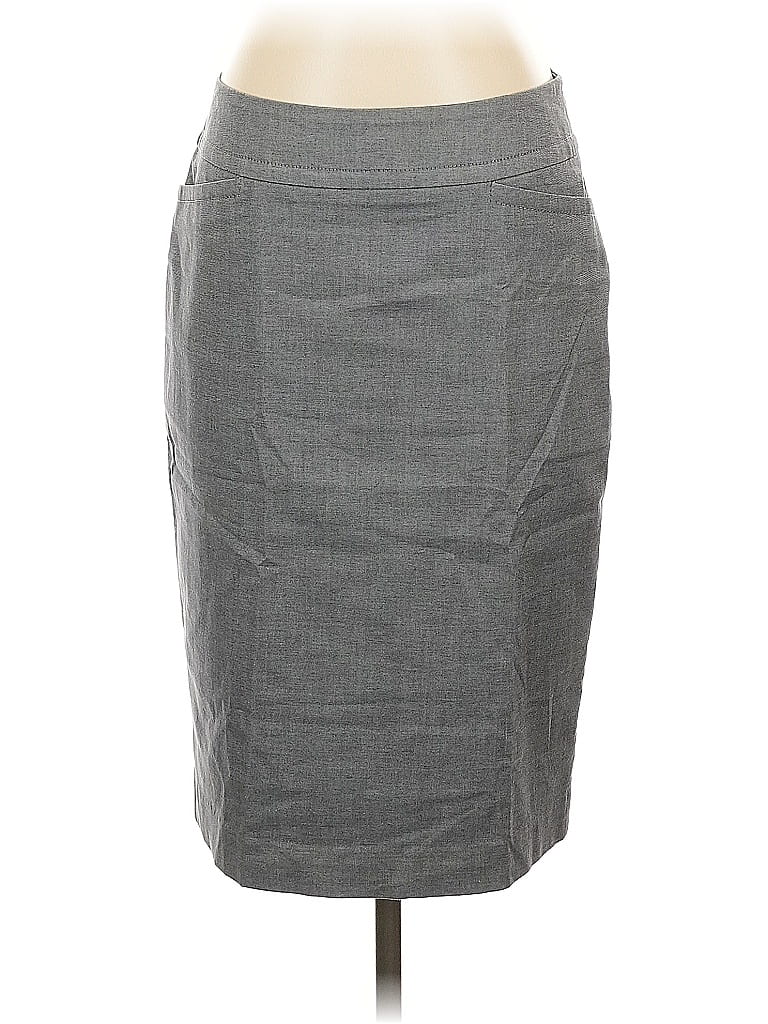 Pre-owned Talbots Casual Skirt In Gray