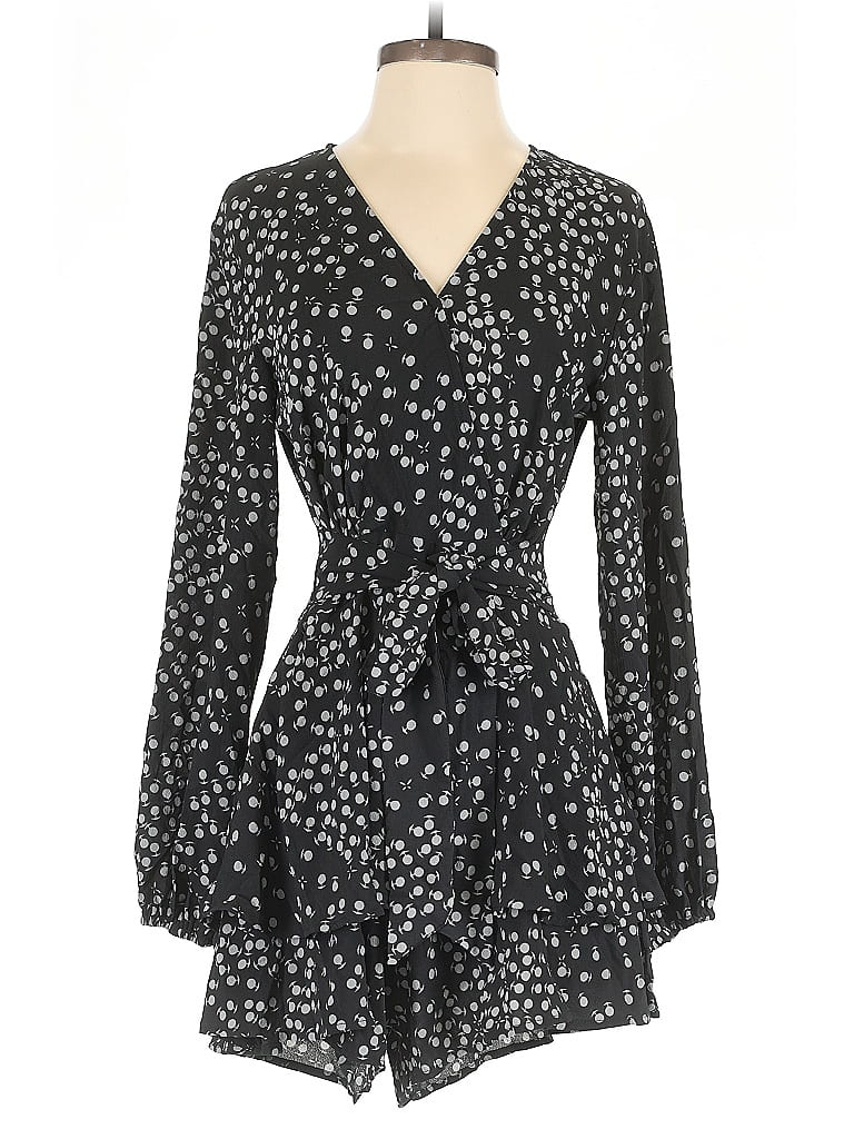 Pre-owned Unbranded Romper In Black