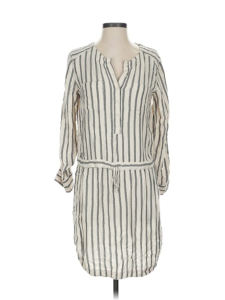 Click to view more detailed imagery on our partner's website Pre-owned Lou & Grey For Loft Casual Dress In White