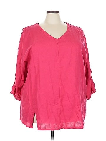 Soft Surroundings 3/4 Sleeve Blouse (view 1)