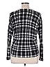 Donna Karan New York Checkered-gingham Black Pullover Sweater Size XL (estimated) - photo 2