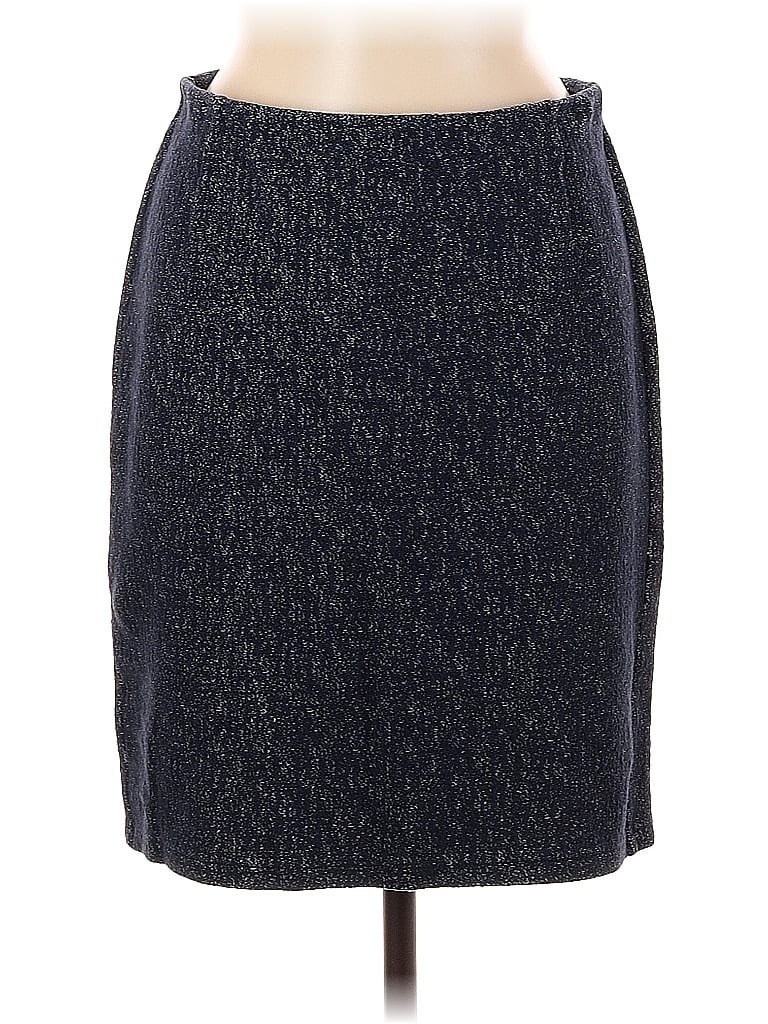 Pre-owned Ann Taylor Loft Formal Skirt In Blue
