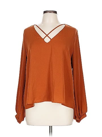 Lush Long Sleeve Blouse (view 1)