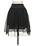 BCX 100% Polyester Polka Dots Black Casual Skirt Size XS - photo 2