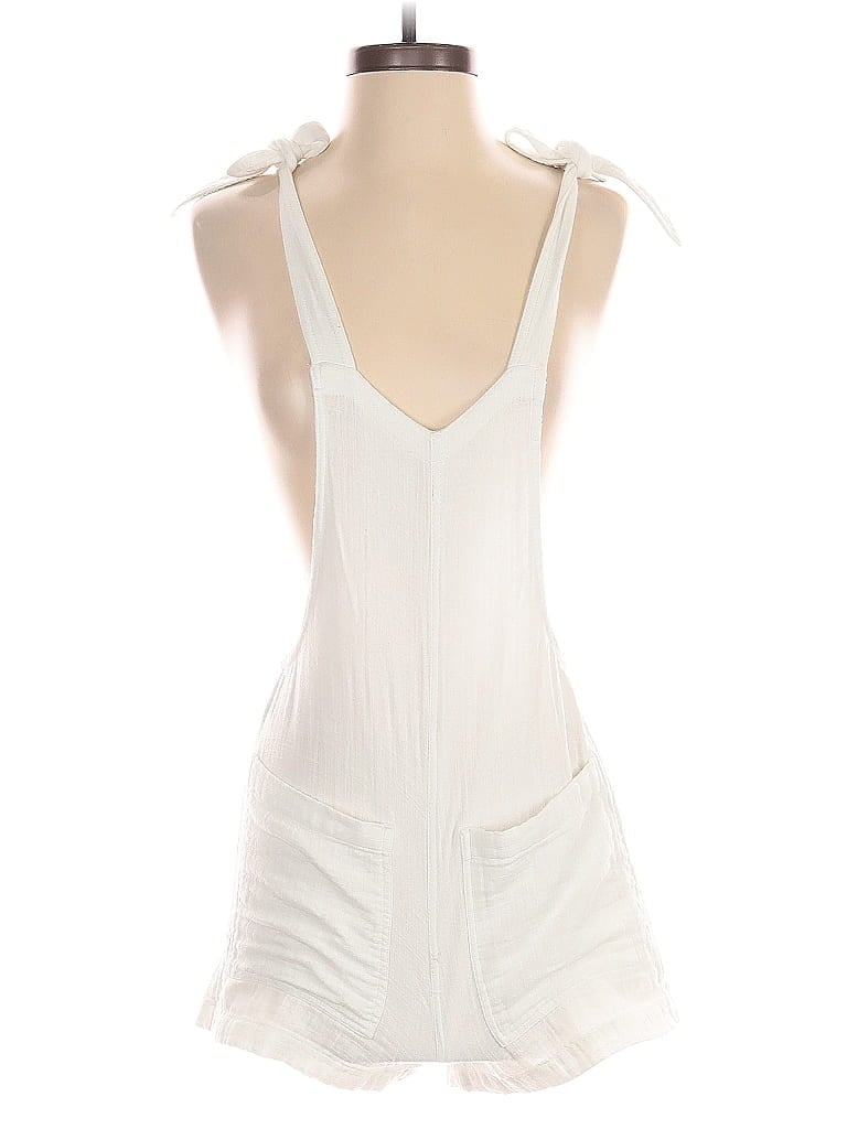 Pre-owned Aerie Romper In White