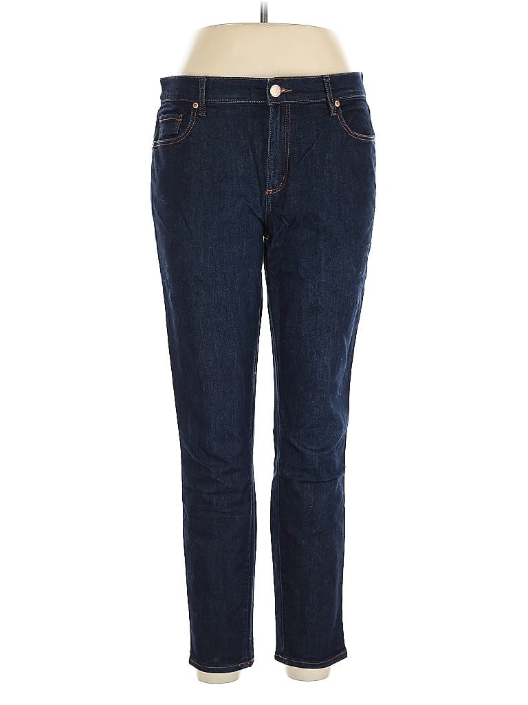 Pre-owned Ann Taylor Loft Jeans In Blue