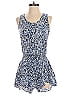 Splendid 100% Rayon Tweed Blue Romper Size XS - photo 1