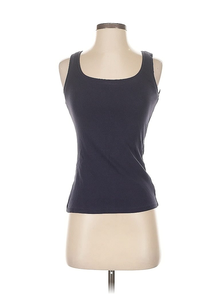 Pre-owned Boden Tank Top Blue Strapless Neckline Tops