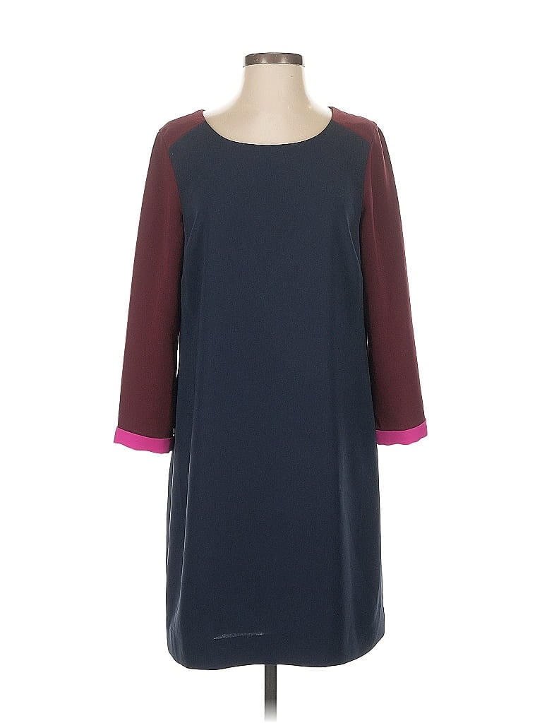 Pre-owned J.crew Collection Casual Dress In Blue