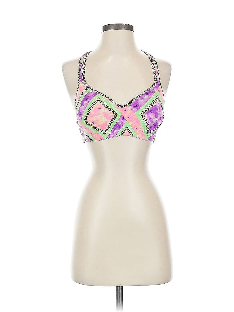 Pre-owned Victoria's Secret Pink Tank Top Purple Halter Neckline Tops