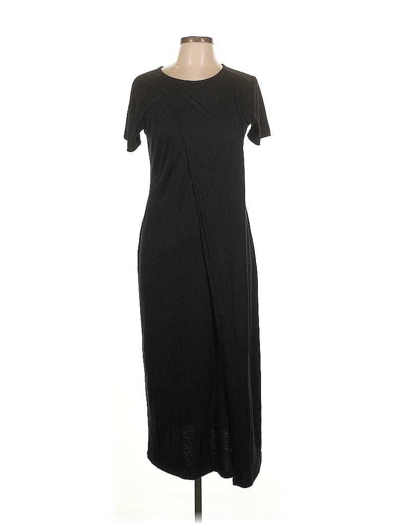 Pre-owned Shein Casual Dress In Black