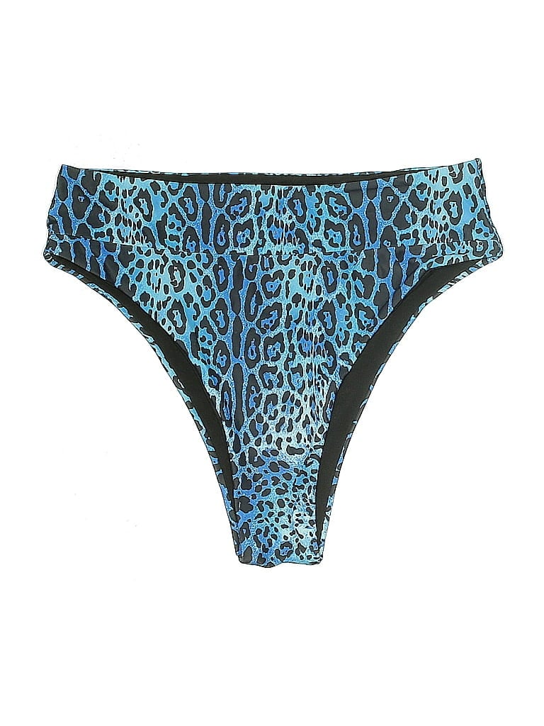 Pre-owned Unbranded Swimsuit Bottoms In Blue
