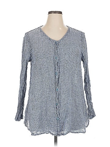 Flax 3/4 Sleeve Blouse (view 1)