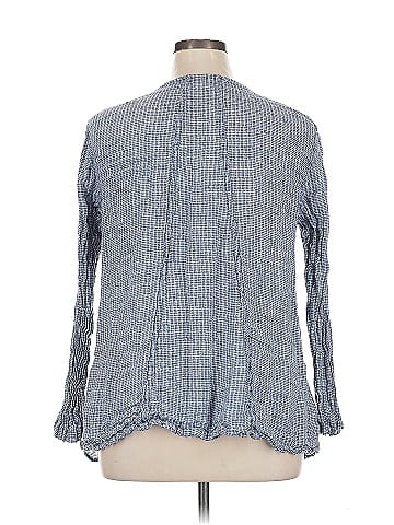 Flax 3/4 Sleeve Blouse (view 2)
