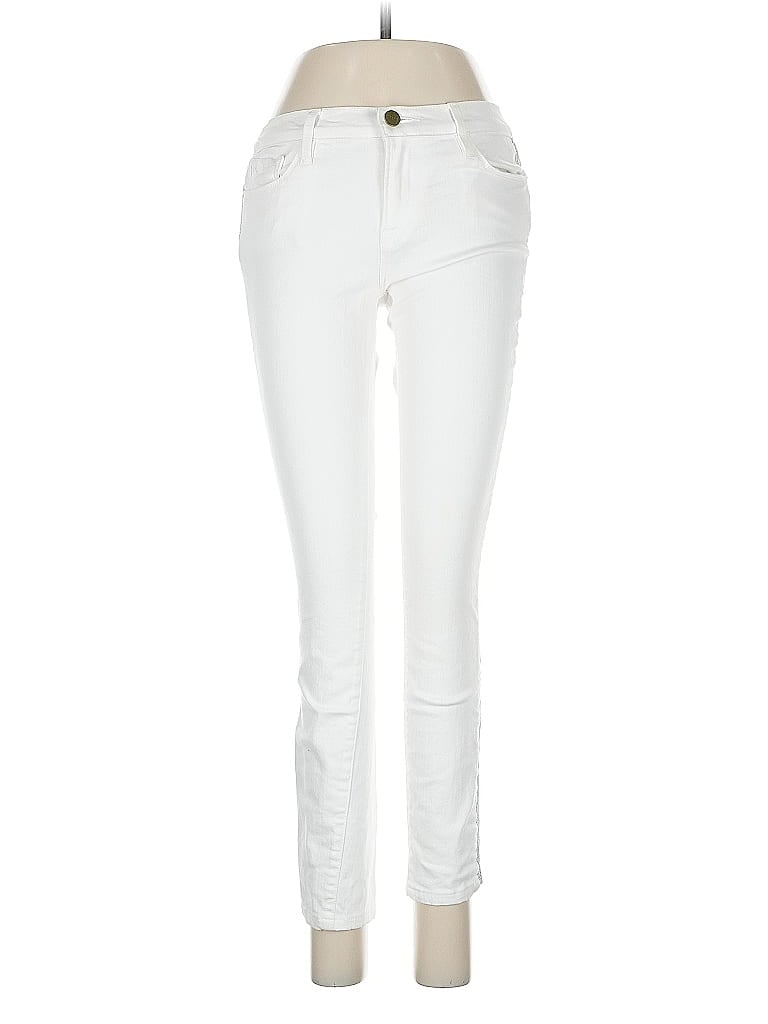 Pre-owned Frame Jeans In White