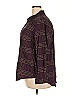 Cj Banks Plaid Burgundy 3/4 Sleeve Button-Down Shirt Size 2X - photo 4