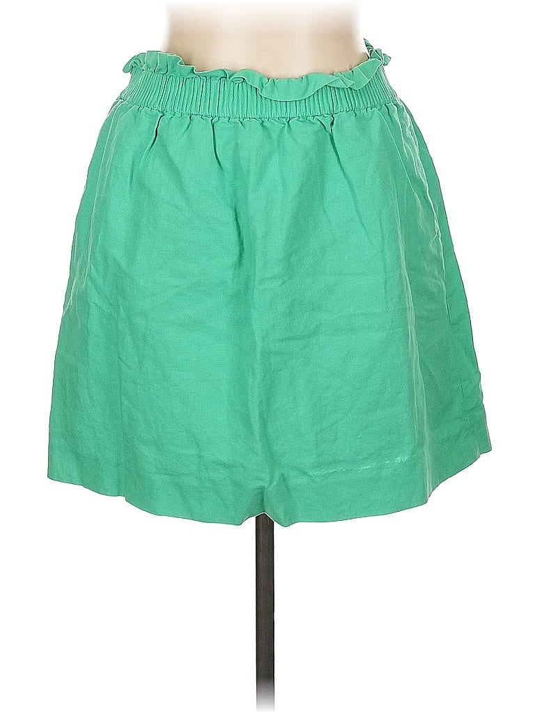 Pre-owned J.crew Factory Store Casual Skirt In Green