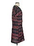 Roxy 100% Polyester Chevron-herringbone Gray Casual Dress Size S - photo 4