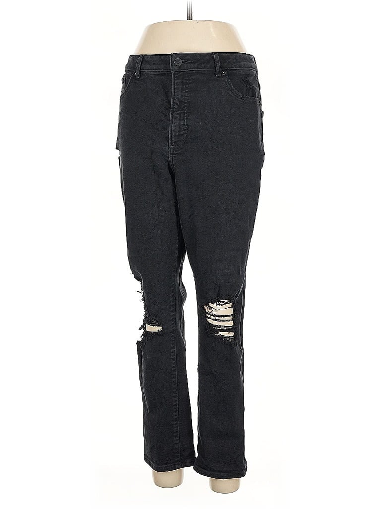 Pre-owned Express Jeans In Black