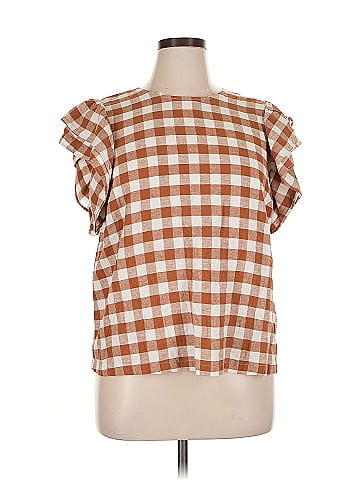 A New Day Short Sleeve Blouse (view 1)