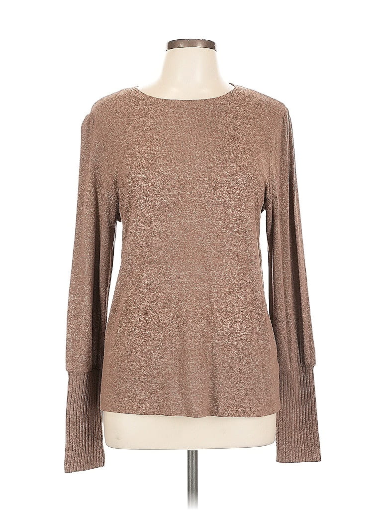 Pre-owned A New Day Pullover Sweater In Brown