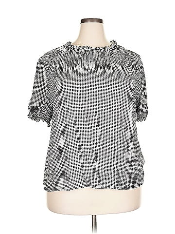 Amazon Essentials Short Sleeve Blouse (view 1)