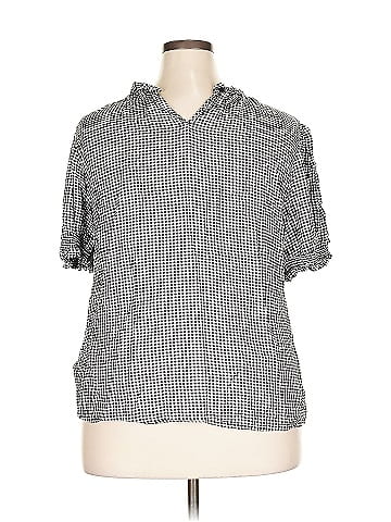 Amazon Essentials Short Sleeve Blouse (view 2)