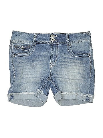 Wallflower Denim Shorts (view 1)