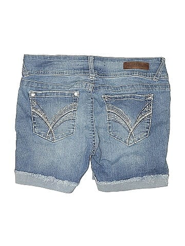 Wallflower Denim Shorts (view 2)