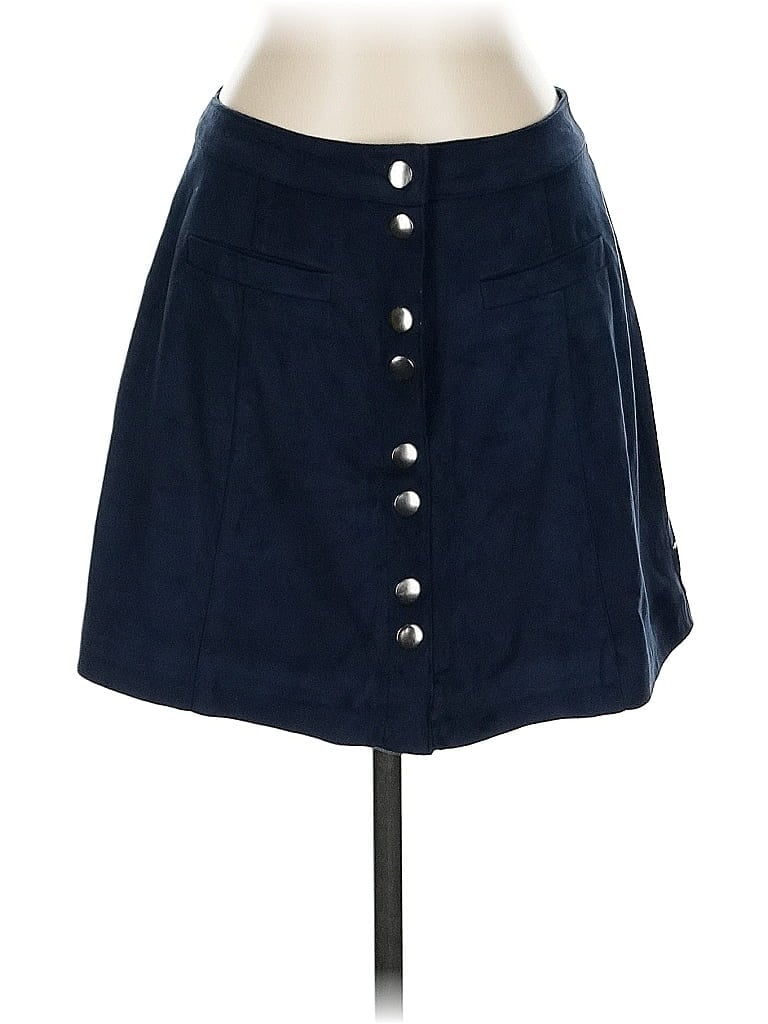 Pre-owned Garage Casual Skirt In Blue