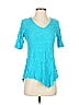 Sno Skins Teal Short Sleeve Top Size XS - photo 1