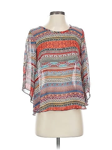 Romeo & Juliet Couture 3/4 Sleeve Blouse (view 1)