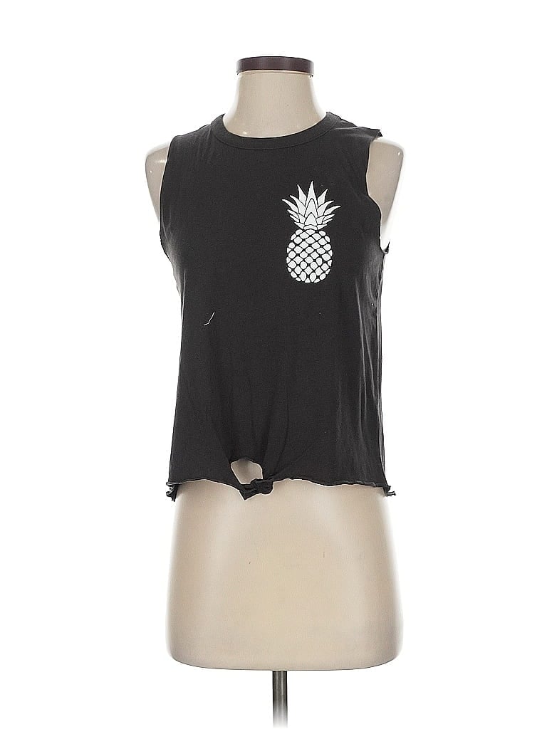 Pre-owned Chaser Sleeveless T-shirt In Black