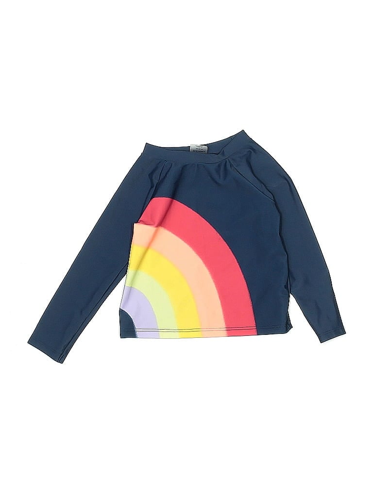 Pre-owned Old Navy Kids' Rash Guard In Blue