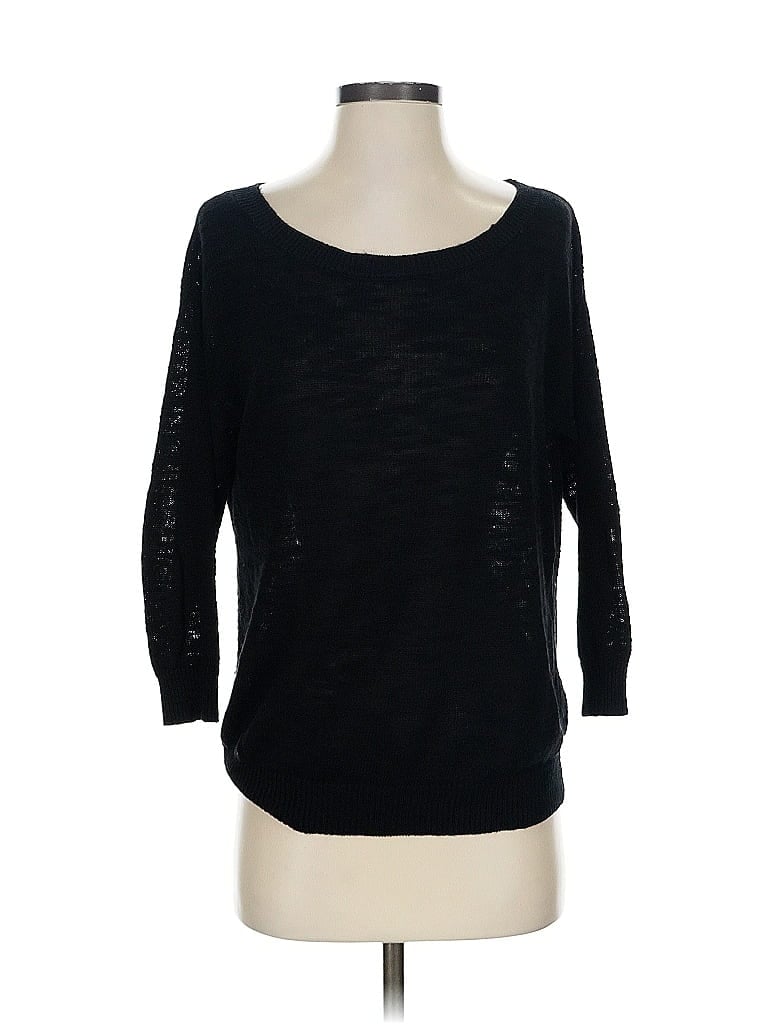Pre-owned Banana Republic Pullover Sweater In Black