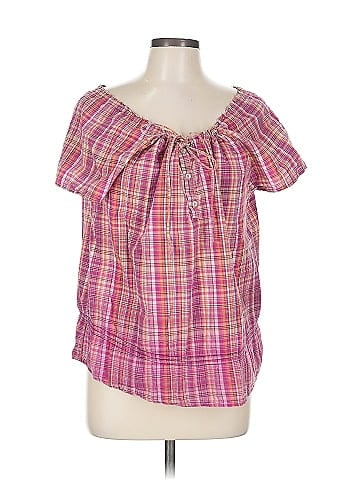 IZOD Short Sleeve Blouse (view 1)