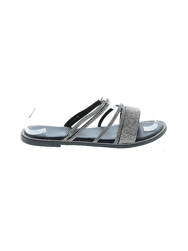 Pre-owned Unbranded Sandals In Black
